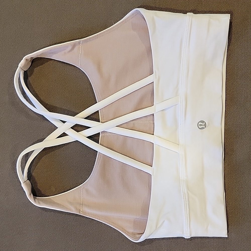 Lululemon Energy Sports Bra White - Picture 2 of 3